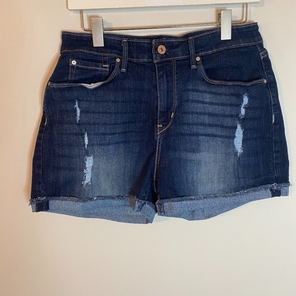 Levi’s Signature High Rise Shorts Size 10 - Picture 1 of 8